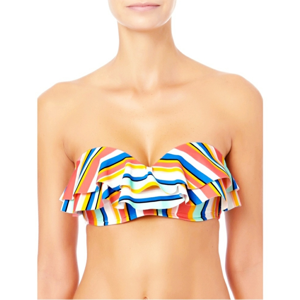 Women's BIKINI TOP size M (8-10) Removable Halter